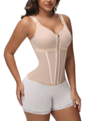 Cinta Modeladora Alta Compressão Overbust c/ Zíper