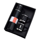 Garrafa Térmica Inox 500ml Com 3 Xícaras - Isolamento a Vácuo Premium