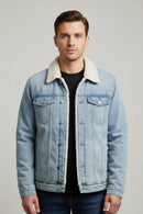 Jaqueta Jeans Masculina