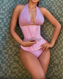 Cinta Modeladora Lisa Barbatanas de Aço