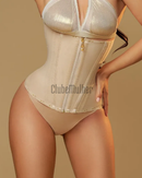 Cinta Modeladora Lisa Barbatanas de Aço
