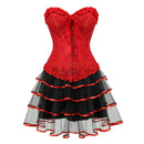 Espartilho Lingerie com Saia