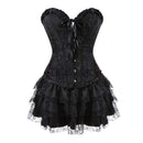 Espartilho Lingerie com Saia