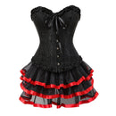 Espartilho Lingerie com Saia