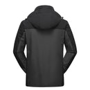 Jaqueta Masculina 3 em 1 com Forro Fleece Impermeável Corta-Vento