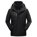 Jaqueta Masculina 3 em 1 com Forro Fleece Impermeável Corta-Vento