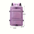 Mochila de Viagem de Grande Capacidade em Nylon